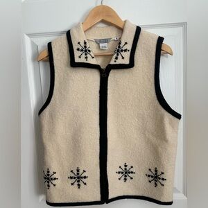Vintage STONEBRIDGE wool vest